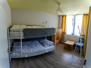 Schlafzimmer mit Etagenbett FeWo Krabbe