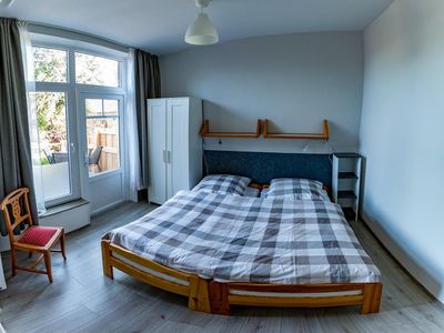 Schlafzimmer 2 mit Doppelbett FeWo Krabbe