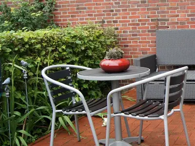 Terrasse  Sitzen und Liegen