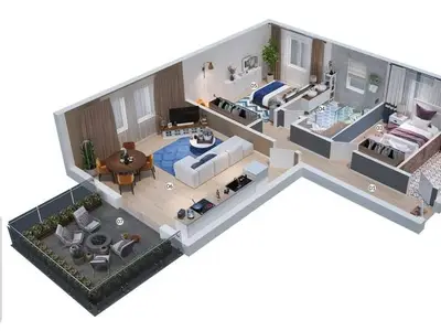 Ferienwohnung für 6 Personen (90 m²) in Dornum 10/10