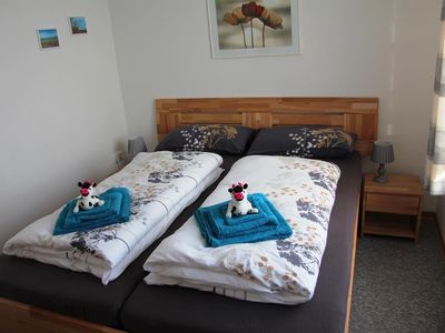 1. Schlafzimmer Doppelbett (1,60mx2,00m)