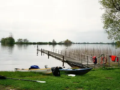 Badestelle an der Eider
