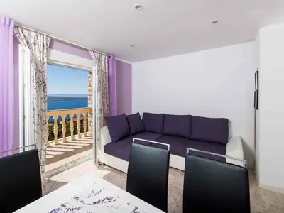 Ferienwohnung für 6 Personen (80 m²) in Dramalj 1/10