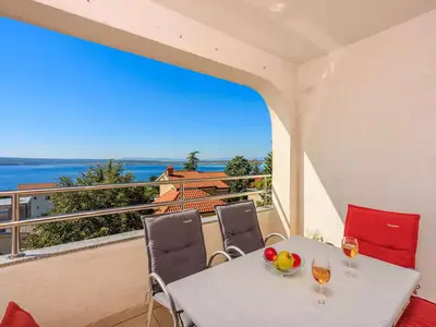 Ferienwohnung für 4 Personen (34 m²) in Dramalj 3/10