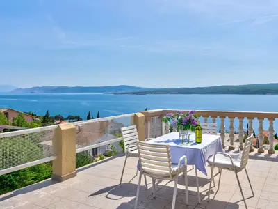 Ferienwohnung für 5 Personen (65 m²) in Dramalj 1/10