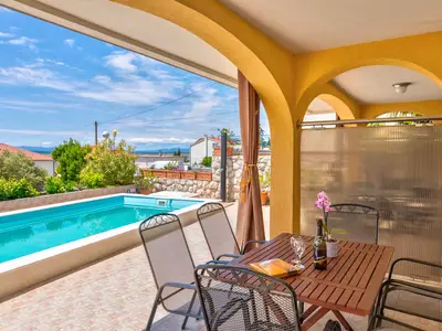 Ferienwohnung für 6 Personen (80 m²) in Dramalj 3/10