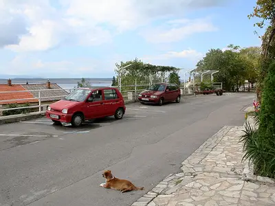 Kostenlose Parkplätze direkt vor der Tür