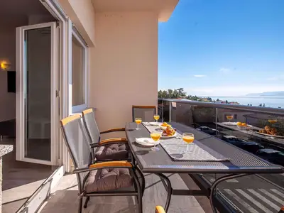 Ferienwohnung für 6 Personen (100 m²) in Dramalj 3/10