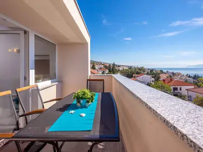 Ferienwohnung für 6 Personen (95 m²) in Dramalj 3/10