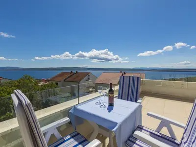 Ferienwohnung für 3 Personen (18 m²) in Dramalj 3/10