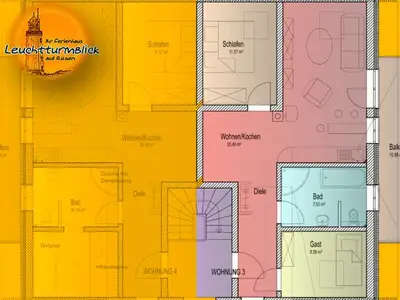 Ferienwohnung für 6 Personen (69 m²) in Dranske 8/10