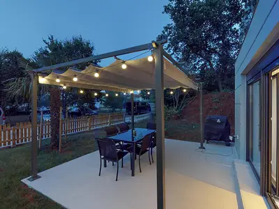 outside