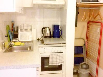 Kücher + Herd und Kühlschrank Microwelle
