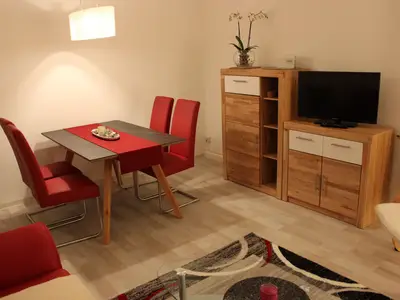 Wohnbereich/Arbeitsplatz