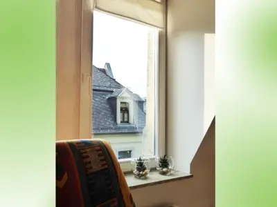 Blick aus dem Wohnzimmer