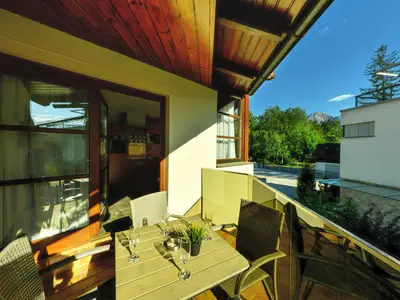 Balkon im Seehaus Rausch.