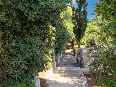 outside