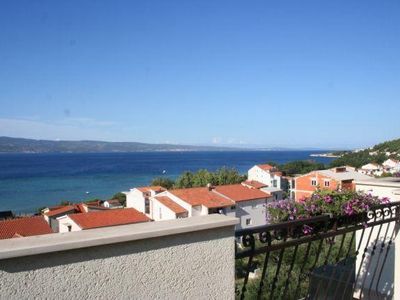 unverbauter Meerblick vom Balkon