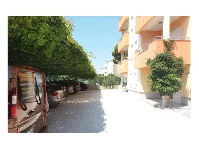 outside