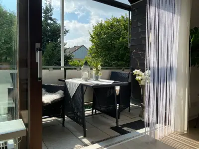 Balkon des Ferienhaus Wittneven