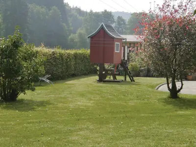 outside