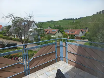 Kirchbergblick vom Balkon