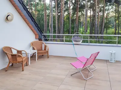 outside