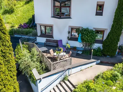 Linke Seite - Terrasse Appartement