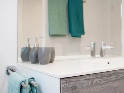 Wohlfühloase mit bodenebener Dusche