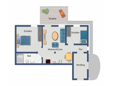 Ferienwohnung für 4 Personen (52 m²) in Ebstorf 4/10