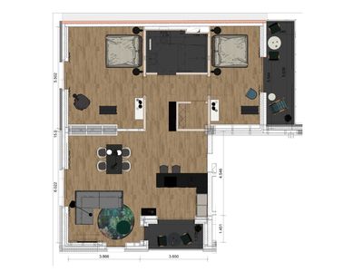 Ferienwohnung für 5 Personen (93 m²) in Eckernförde 3/10