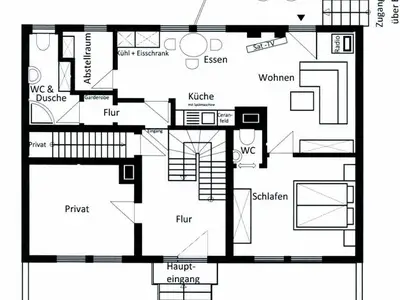 Ferienwohnung für 3 Personen (55 m²) in Edertal 2/10