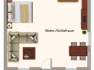 Ferienwohnung für 2 Personen (40 m²) in Edertal 7/7
