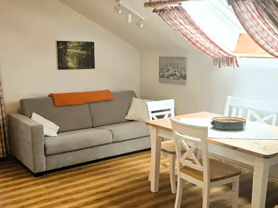 Ferienwohnung Hochfelln Schlafcouch