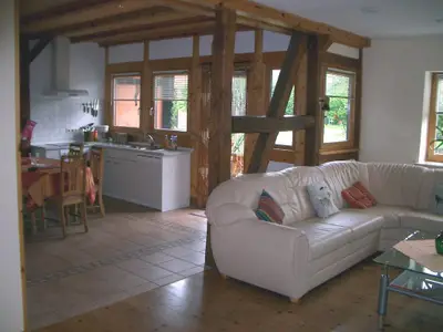 FW Hecker Wohnzimmer mit offener Küche