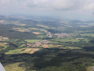 Flug auf der Wasserkuppe