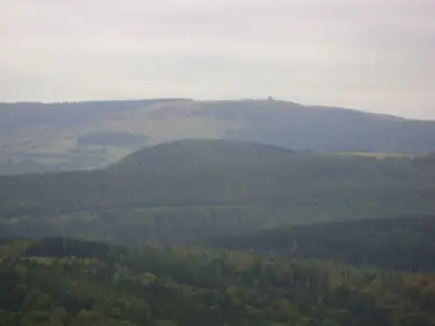 Blick zur Wasserkuppe