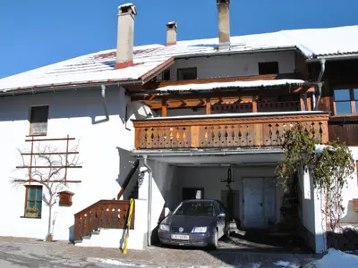 Außenseite Ferienhaus [Winter]