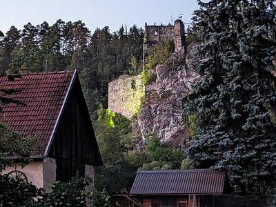 Blick auf Ruine Kollmitz