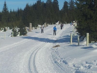 Kammloipe Richtung Johanngeorgenstadt