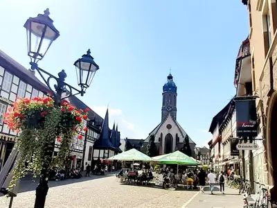 Blick auf den Marktplatz