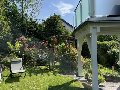 Balkon der Ferienwohnung Nordseite