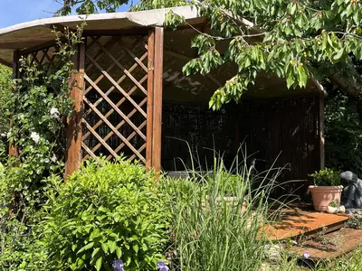 Überdachter Freisitz