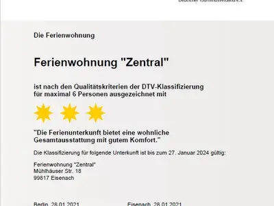 Ferienwohnung für 6 Personen (100 m²) in Eisenach (Thüringen) 8/8
