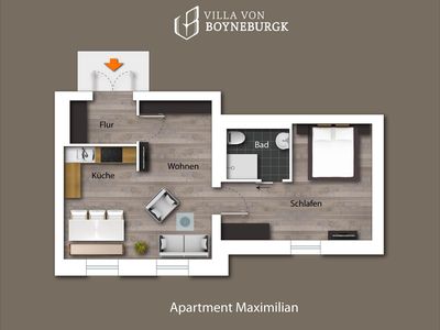 Ferienwohnung für 4 Personen (52 m²) in Eisenach (Thüringen) 9/10