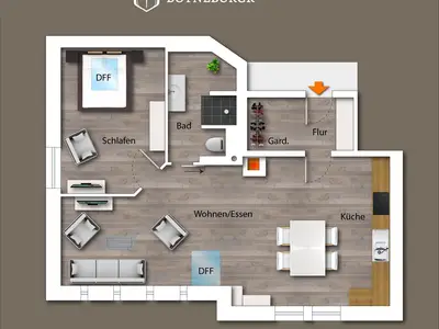 Ferienwohnung für 4 Personen (80 m²) in Eisenach (Thüringen) 9/10