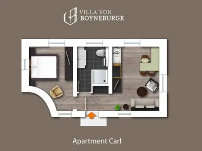 Ferienwohnung für 4 Personen (34 m²) in Eisenach (Thüringen) 9/10