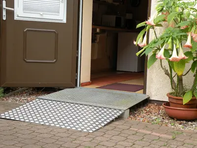 Barrierefreier Eingangsbereich
