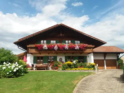 Haus im Sommer
