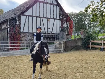 Reitplatz am Bauernhof Schneidmühle